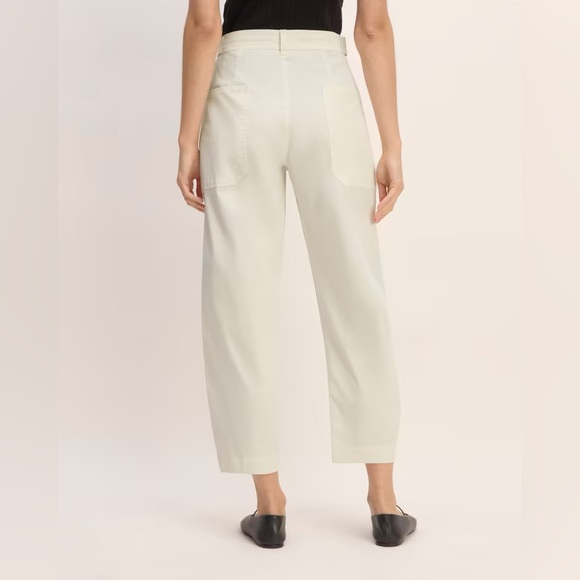 🤍NEW EVERLANE BARREL PANTS IN BONE 8 - Picture 3 of 8